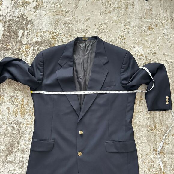 Oscar de La Renta Men's Tailored‎ Clothing Performance Dry Jacket - Size 44L - Picture 8 of 11